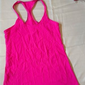 Lululemon Hot Pink Tank Top sz 12